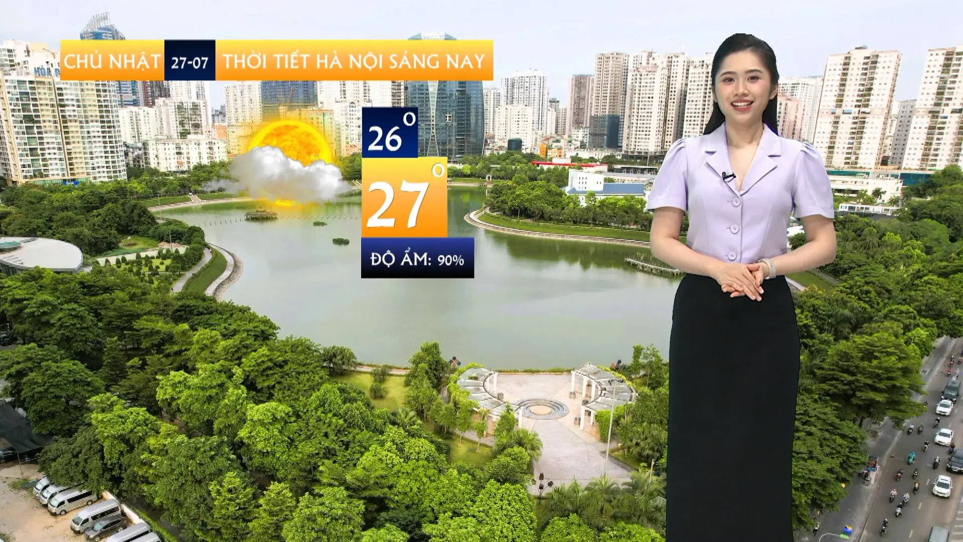 Dự báo thời tiết sáng | 27/07/2025